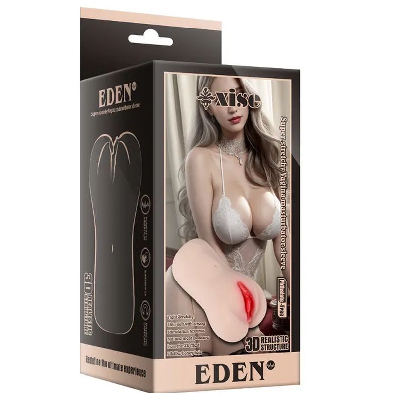 Eden Vibrating Vaginal Masturbator - Adult Toys