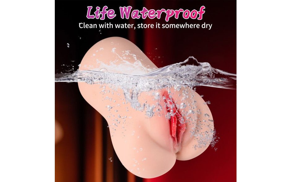 Eliza App Controlled Thrusting Vibrating Realistic Vaginal Masturbator - Adult Toys