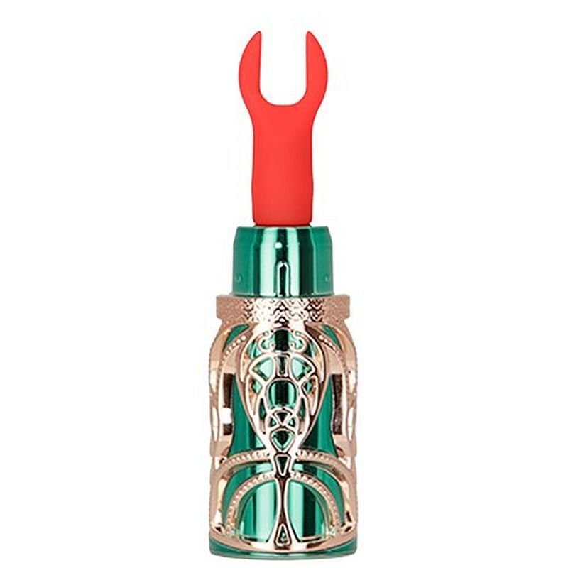 Emerald Kiss 4 In 1 Lipstick Vibrator - Adult Toys