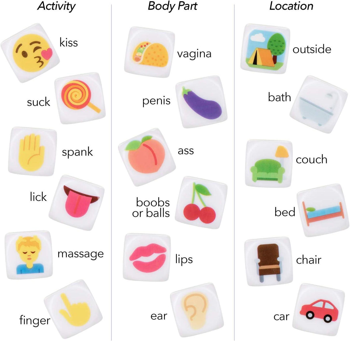 EMOJIGASM DICE - Games