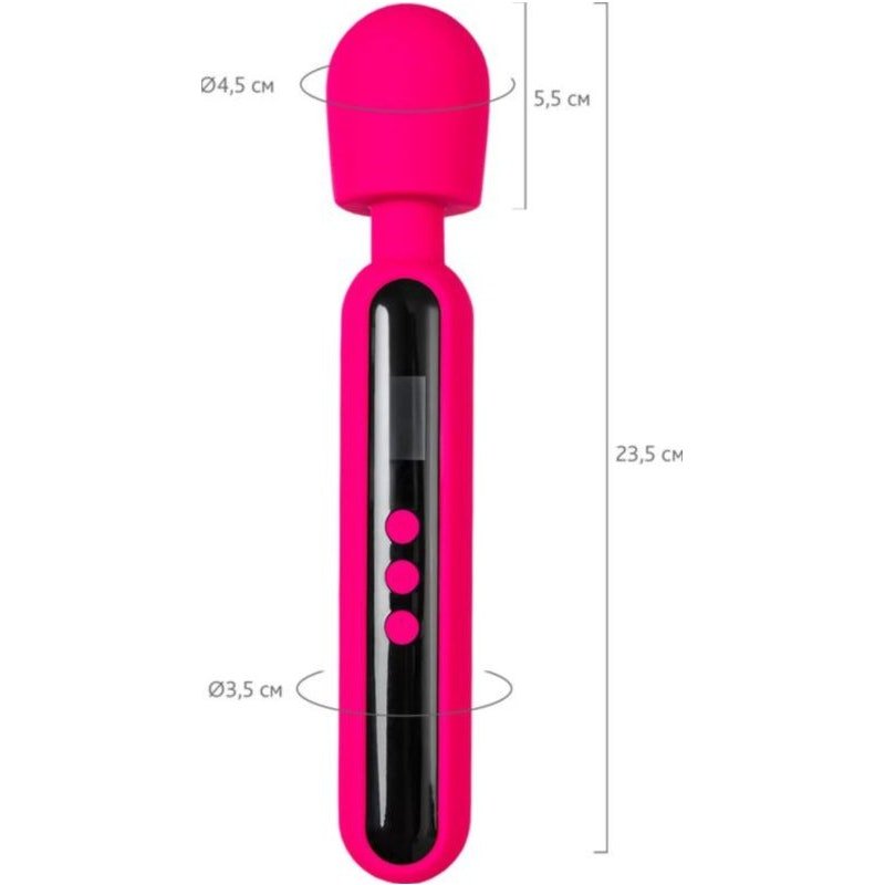eroTeq Wand Massager Mashr Pink - Adult Toys
