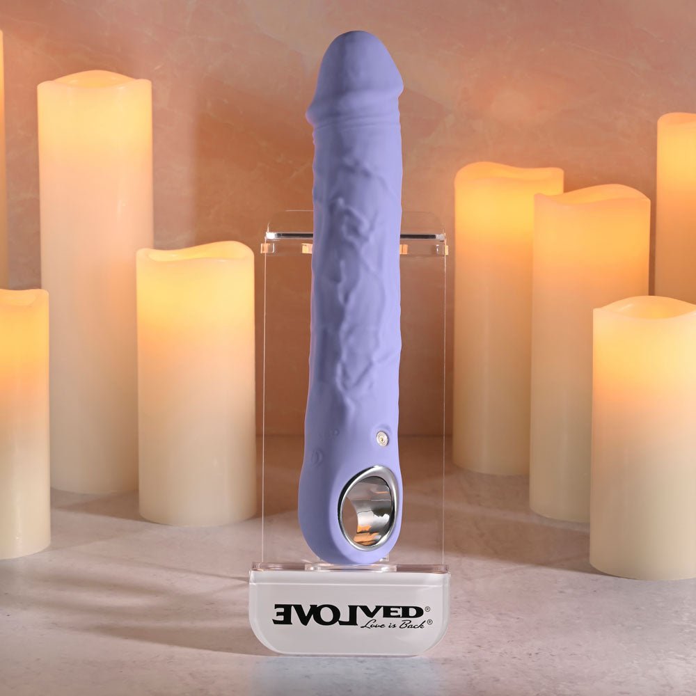 Evolved PURPLE FANTASY - Purple 18.4 cm Vibrator - VIBRATORS