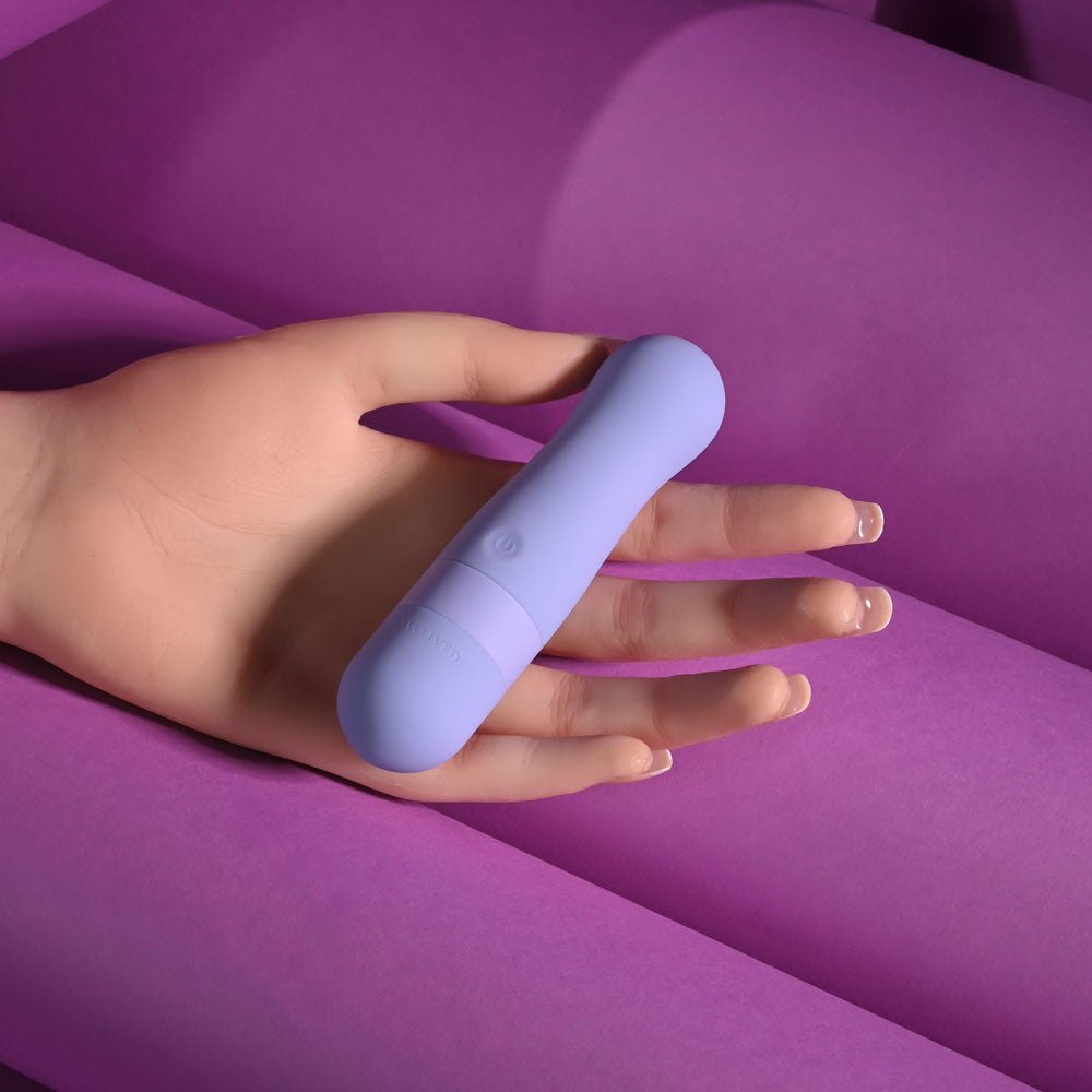 Evolved Squishy Bullet Vibrator – Purple USB Rechargeable 11cm - BULLETS & EGGS