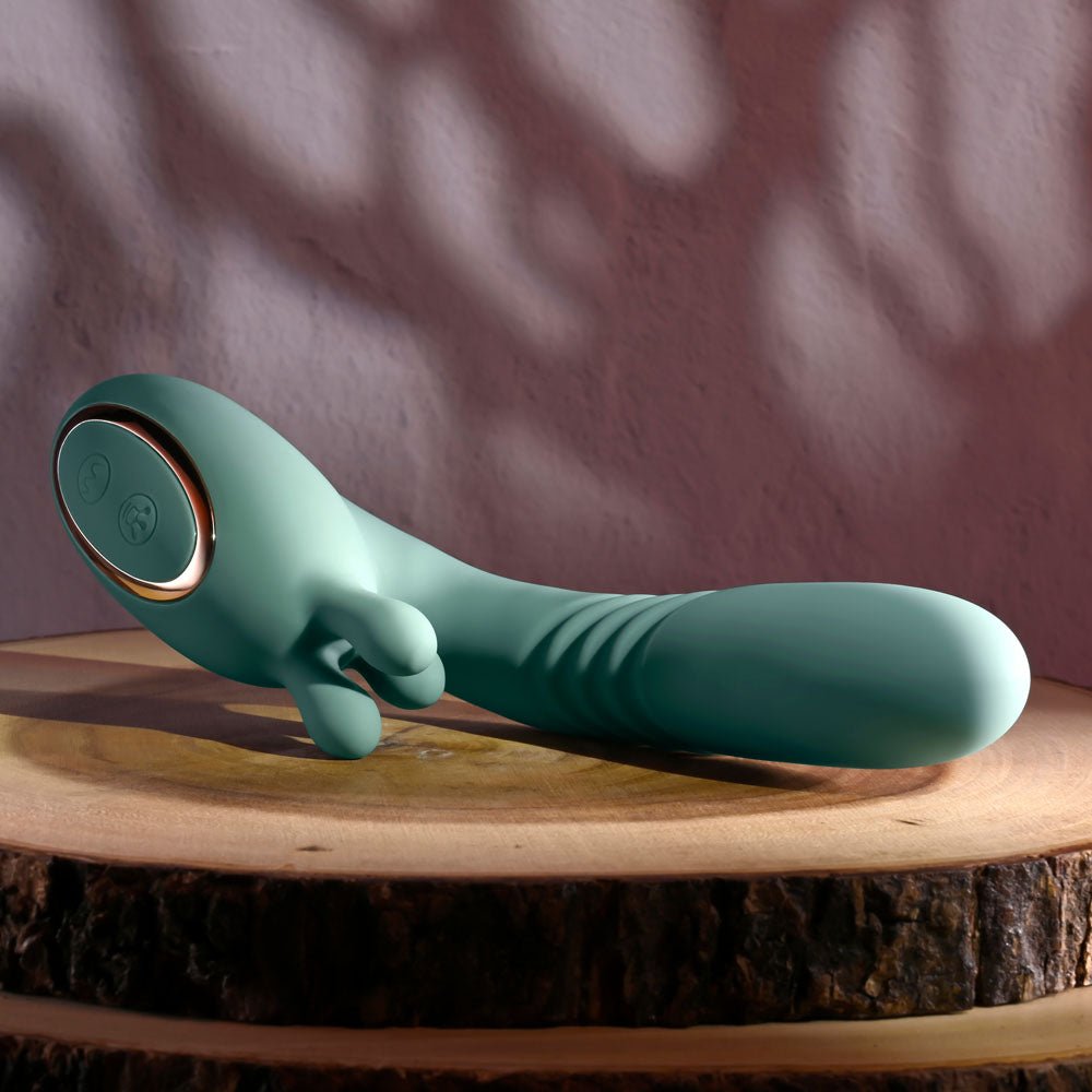 Evolved THRUST INTO ECSTASY - Thrusting & Rotating Vibrator - VIBRATORS