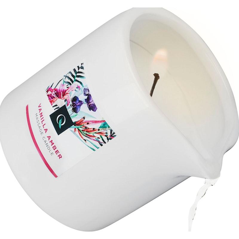 Exotiq Massage Candle Vanilla Amber 200g - Lotions & Potions