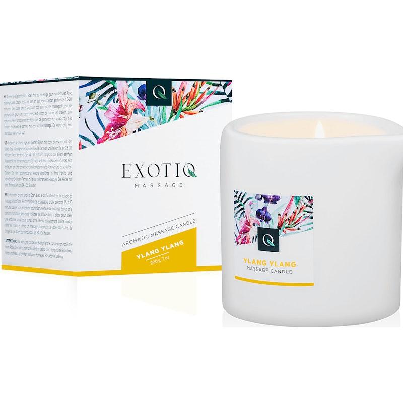 Exotiq Massage Candle Ylang Ylang 200g - Lotions & Potions