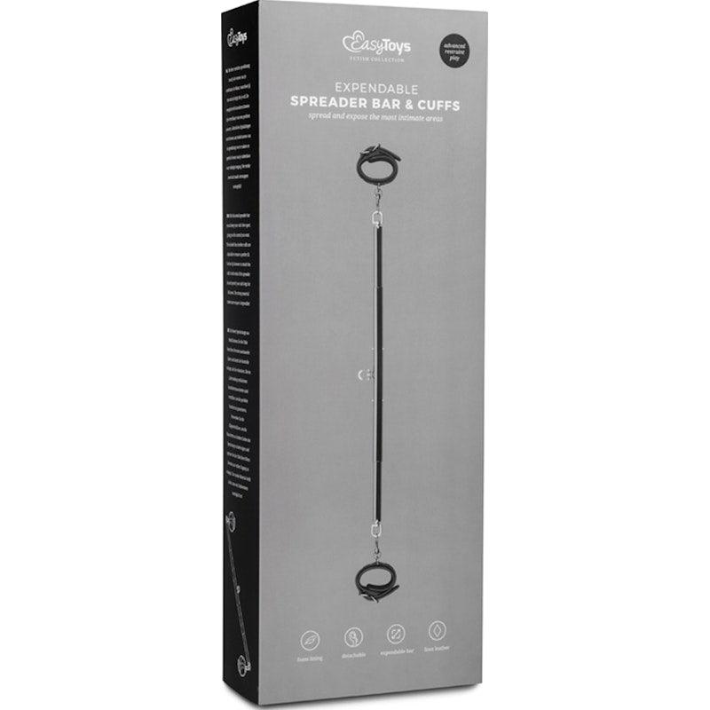 Expander Spreader Bar and Cuffs Set - Naughty by Nature Adult Store