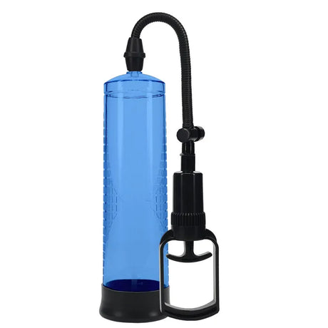 PUMPED Basic Pump 2 - Blue - Blue Penis Pump - Naughty by Nature Adult Store