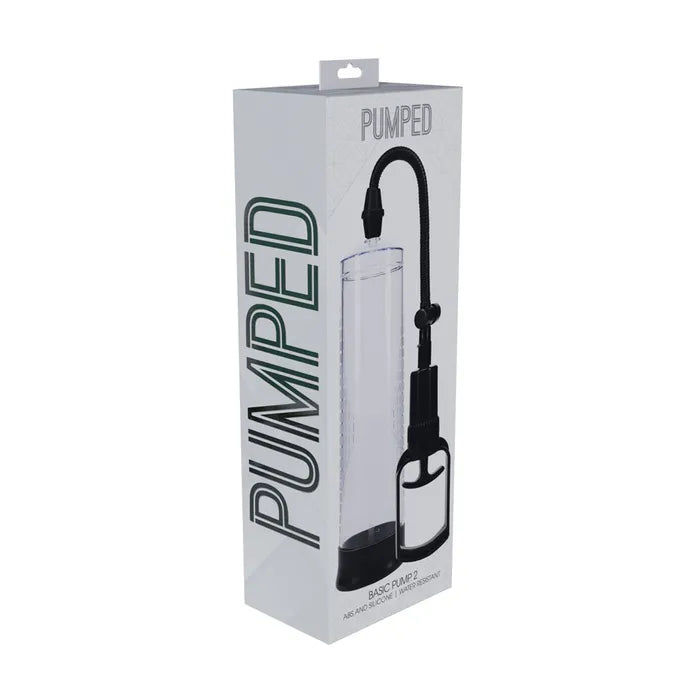 PUMPED Basic Pump 2 - Transparent - Clear Penis Pump - Naughty by Nature Adult Store
