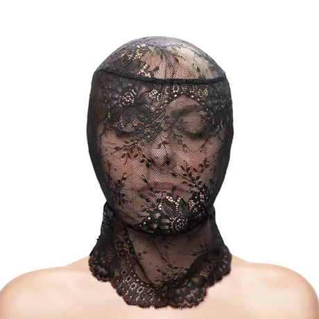 Fetish & Fashion - Lace Hood - Black - Naughty by Nature Adult Store