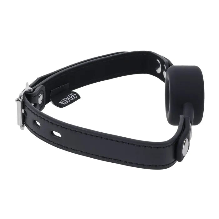 EDGE Silicone Ring Gag Black Mouth Restraint