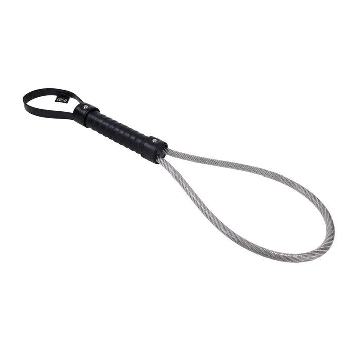 Edge Metal Loop Spanker Whip For Training And Sensations