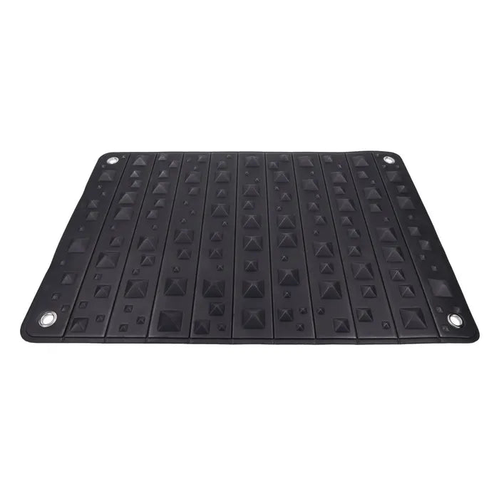 Edge Spiked Punishment Mat Black Sensory Play Mat For BDSM