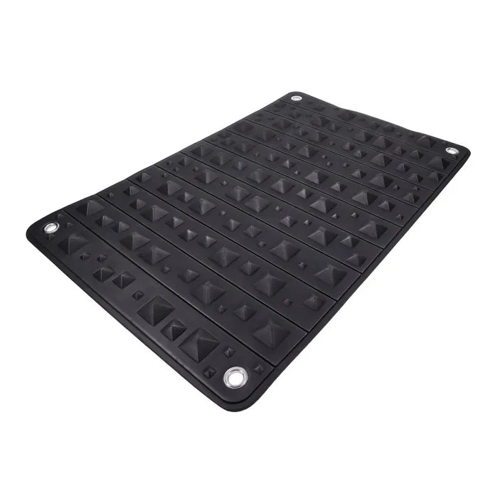 Edge Spiked Punishment Mat Black Sensory Play Mat For BDSM