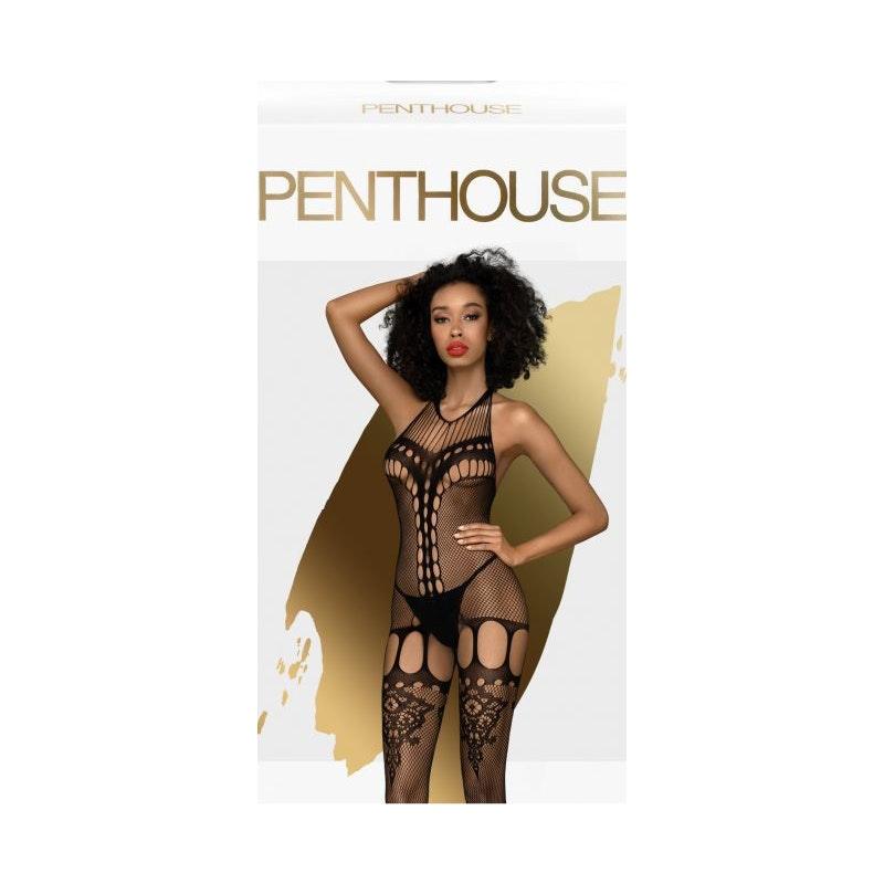 Fancy Me Bodystocking Black - Naughty by Nature Adult Store