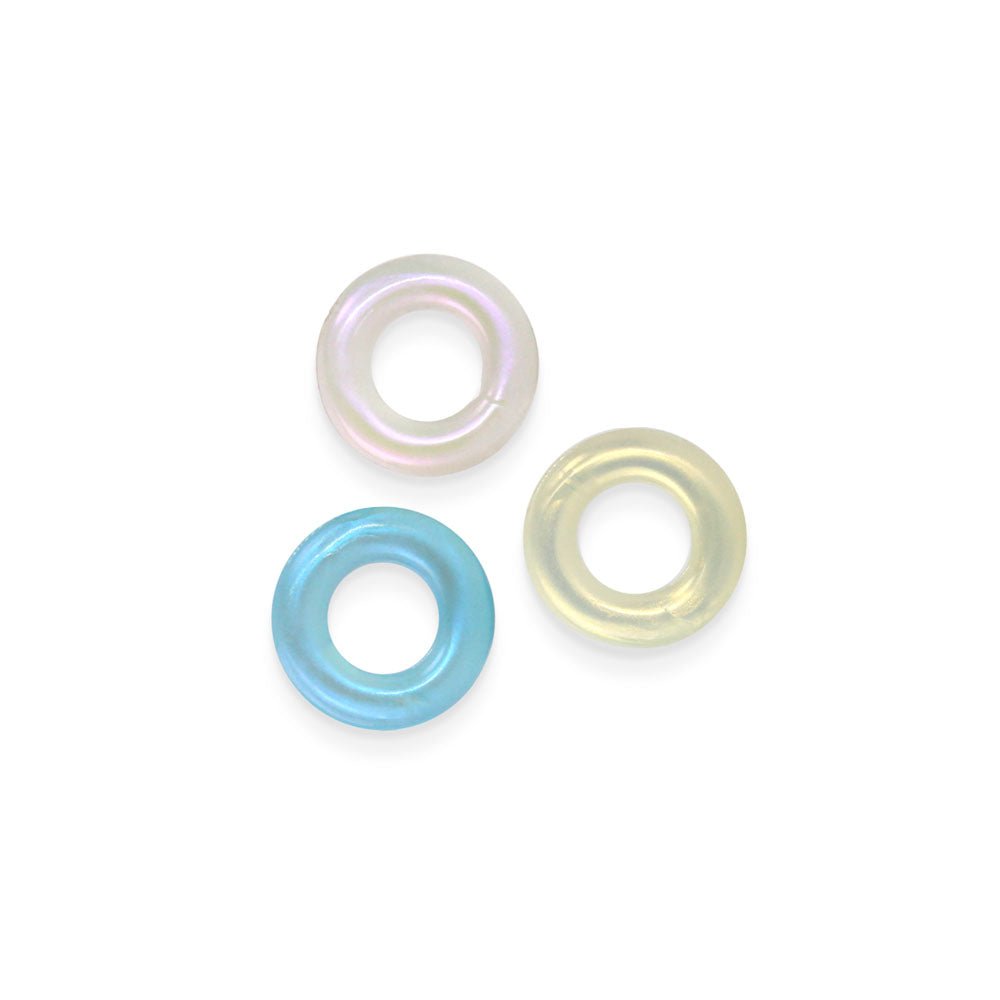 Fantasia - Stamina Rings - Multicolour Cock Rings - Set of 3 - COCK RINGS