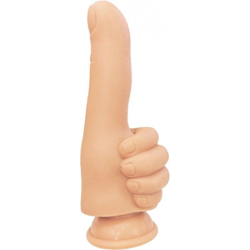 Finger Fest Dildo Thumbs Up Flesh - Adult Toys - Naughty by Nature Adult Store