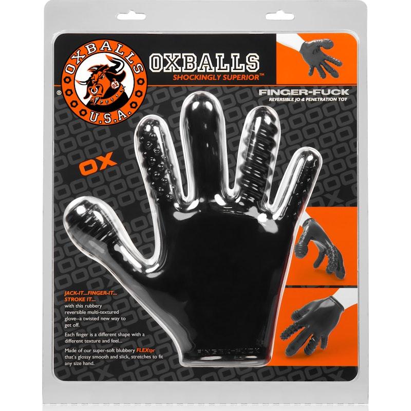 Finger Fuck Glove Black - Naughty by Nature Adult Store