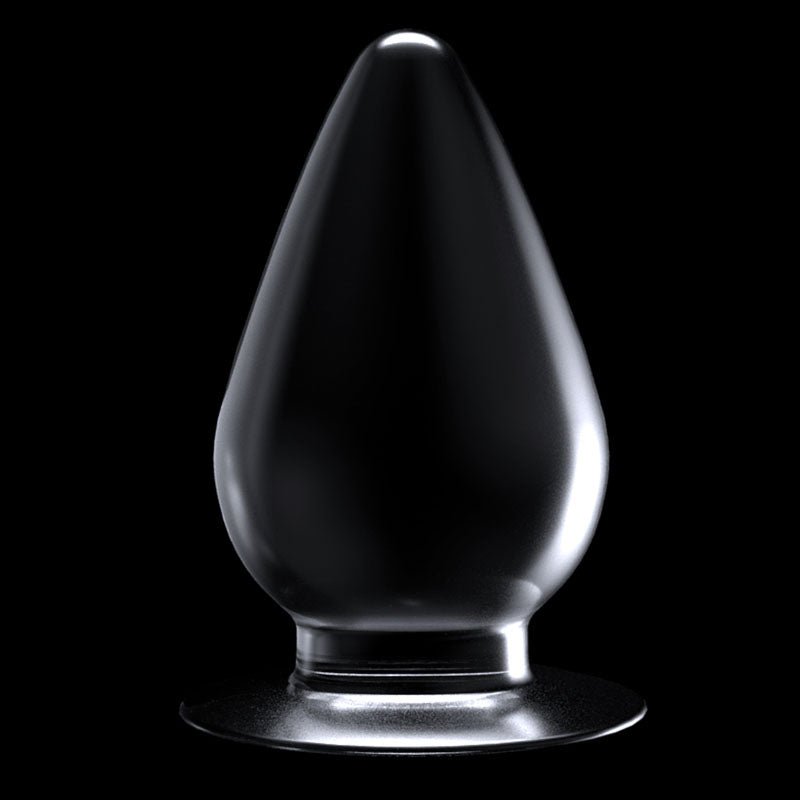 Flawless Clear Anal Plug 4.5'' - Clear - ANAL TOYS