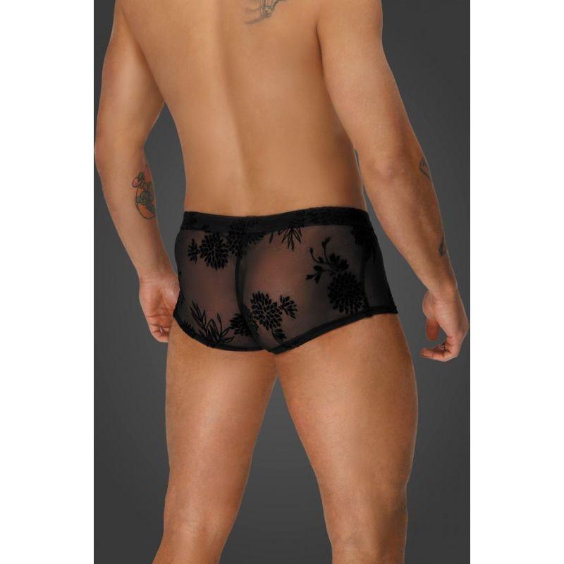 Flock Embroidery Short - Shorts - Lingerie