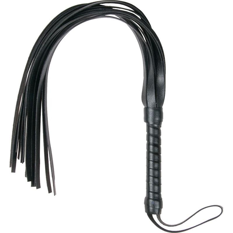 Flogger Whip Leather - Naughty by Nature Adult Store