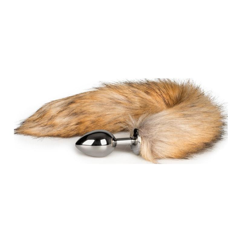 Fox Tail No. 2 Silver Plug - Adult Toys