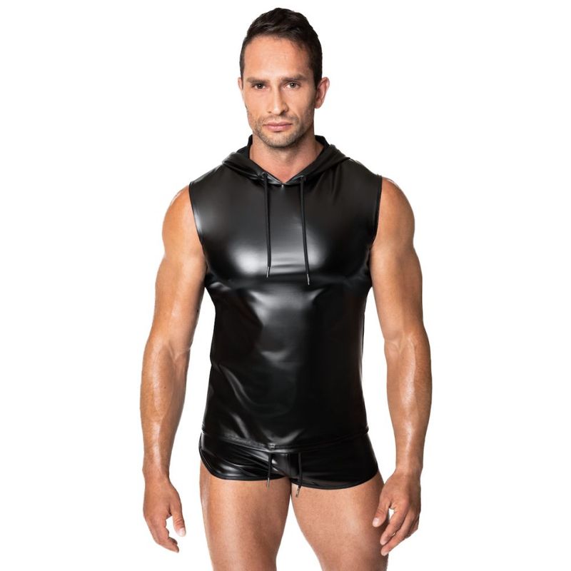 Frenzy Sleeveless Hoodie - Lingerie