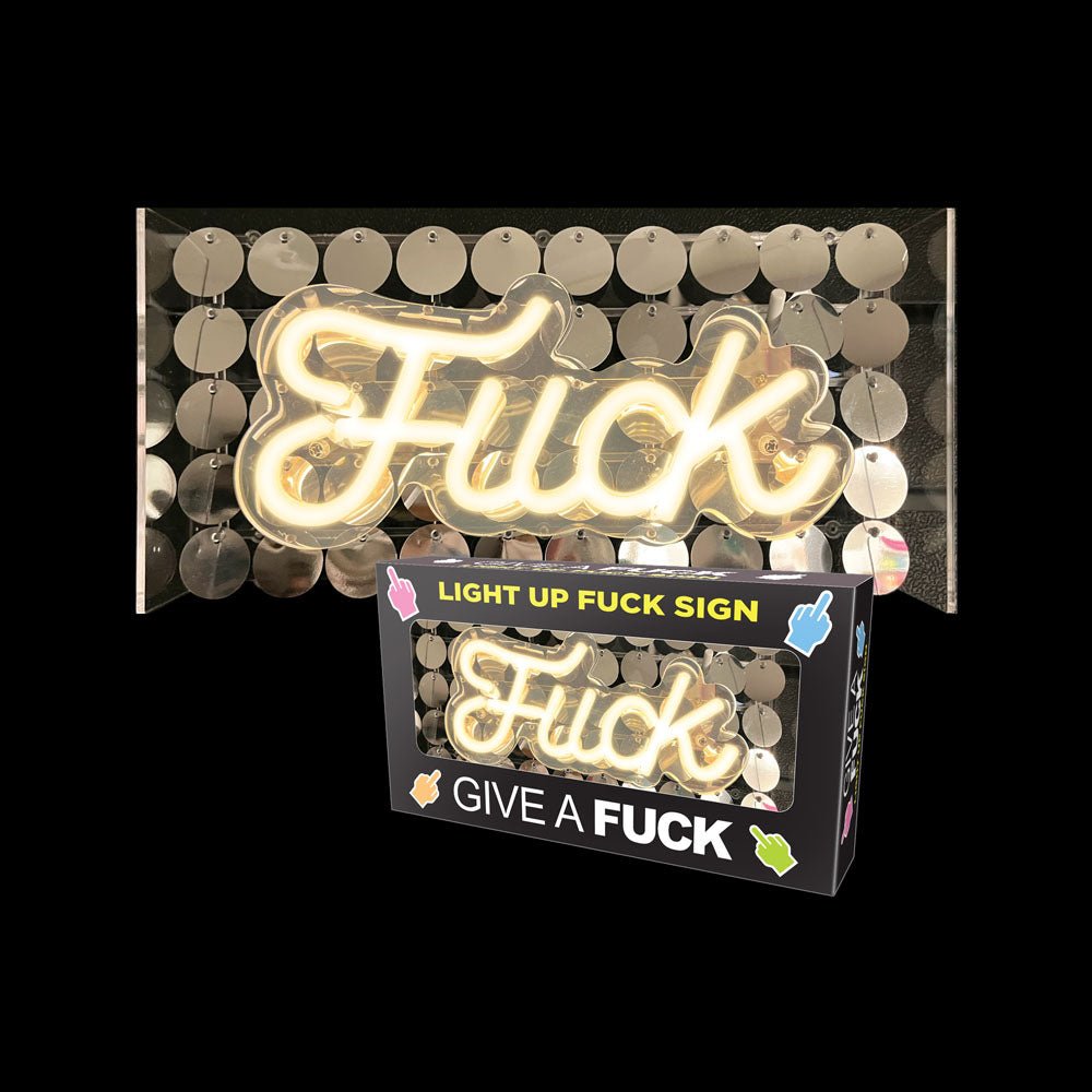 Fuck Neon Light Sign - Novelty Neon Light - NOVELTIES