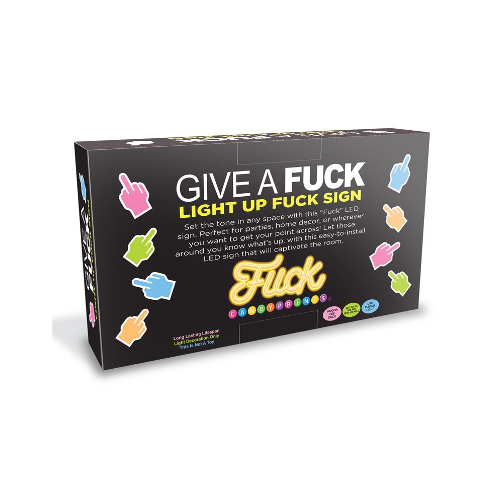 Fuck Neon Light Sign - Novelty Neon Light - NOVELTIES