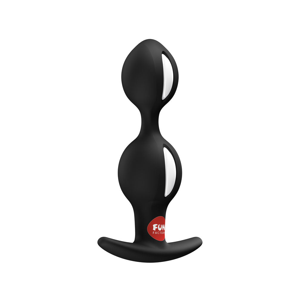Fun Factory B Balls Duo Black 13 Cm Weighted Kegel Balls - KEGEL - PREMIUM
