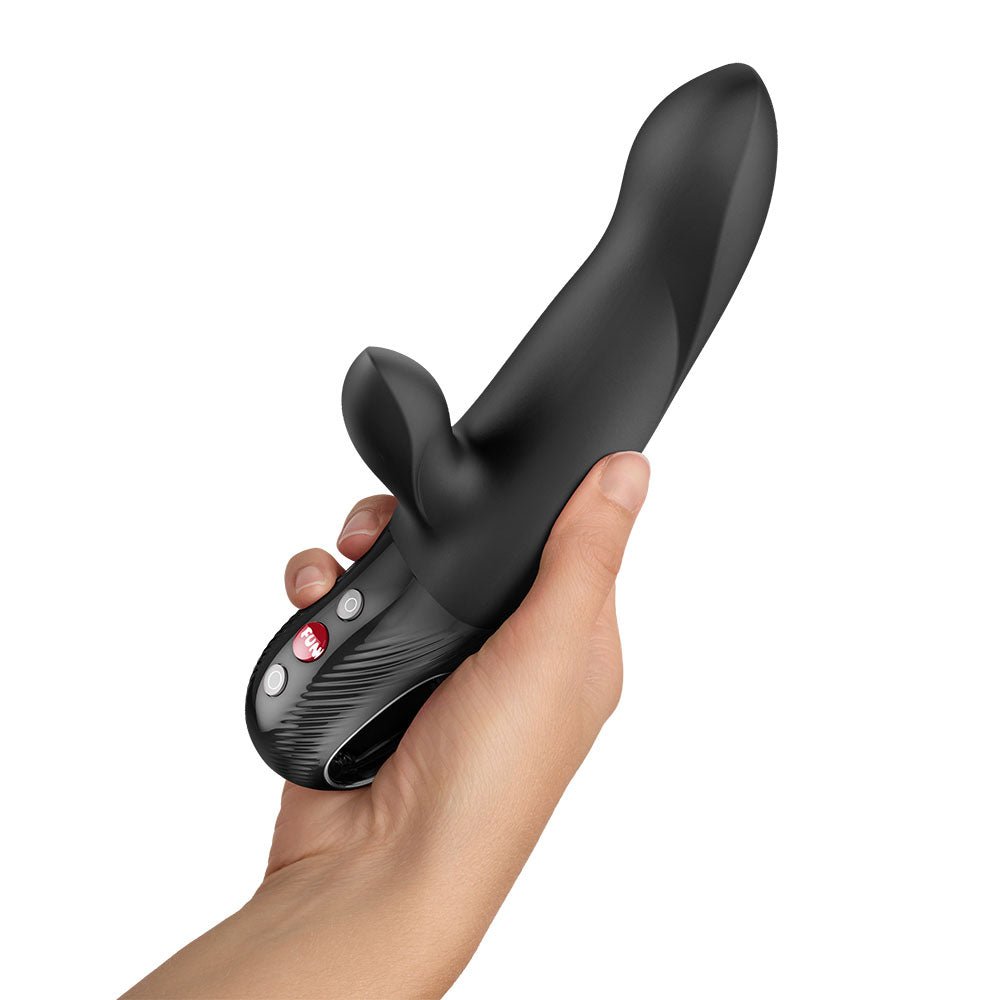 Fun Factory Bi Stronic Arc Thrusting Vibrator – Black Dual Stimulation - VIBRATORS - PREMIUM