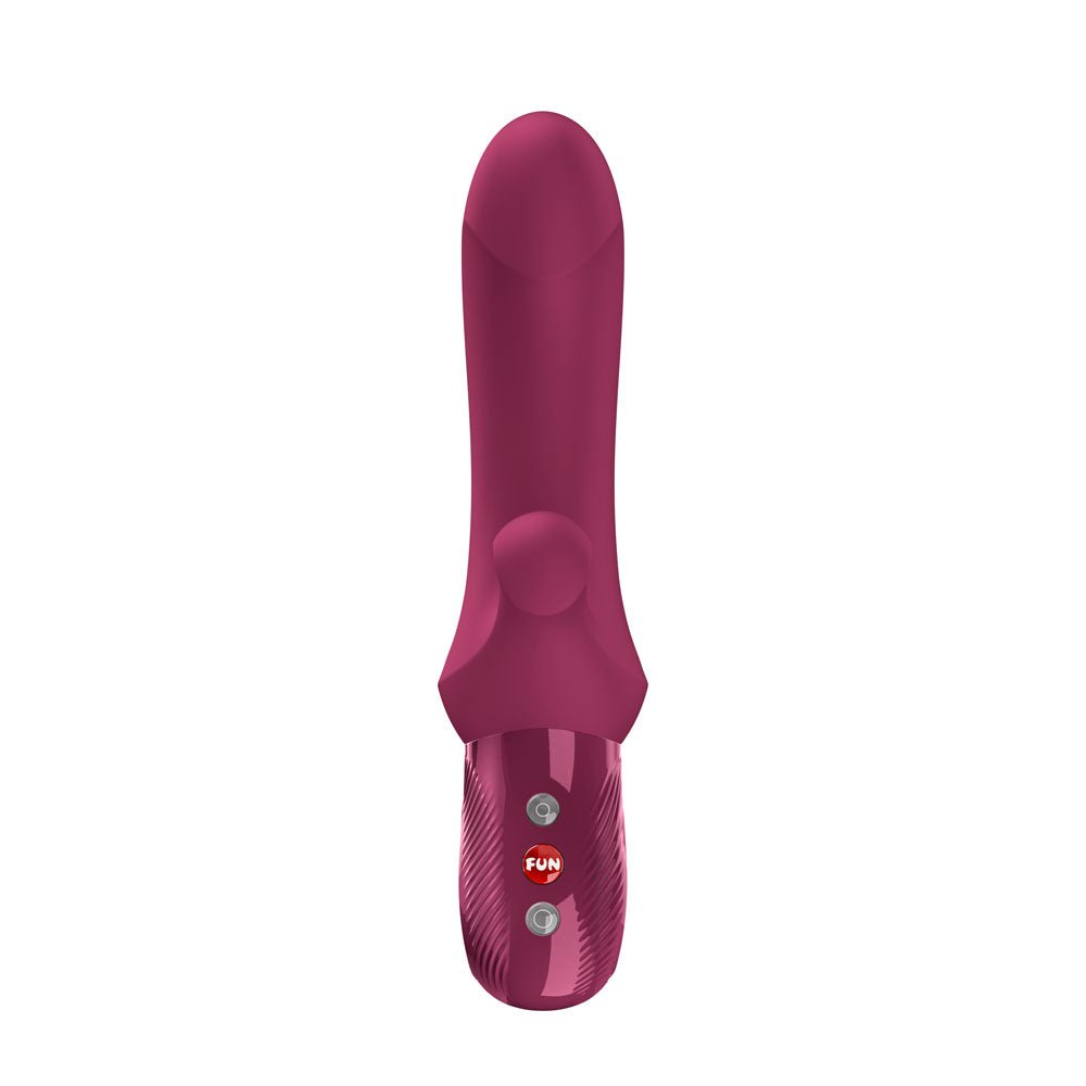 Fun Factory Bi Stronic Curve Thrusting G - Spot Vibrator | Wine Red - VIBRATORS - PREMIUM