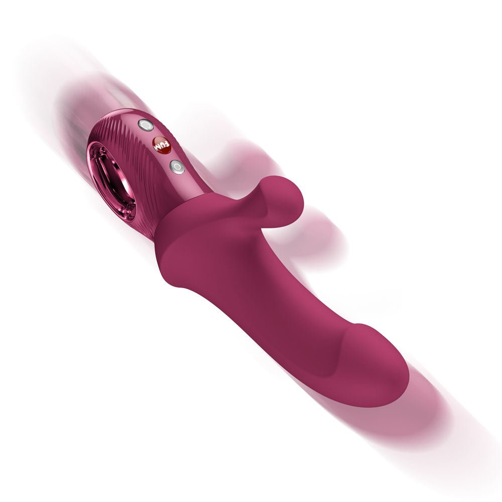 Fun Factory Bi Stronic Curve Thrusting G - Spot Vibrator | Wine Red - VIBRATORS - PREMIUM