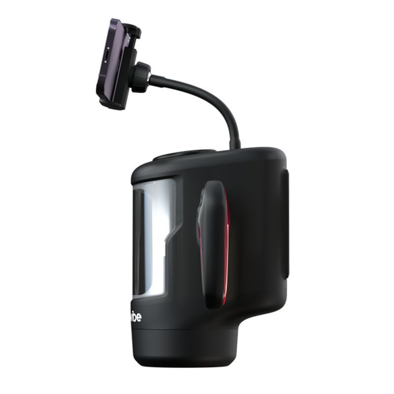 Game King Rubbing Vibrating & Heating Masturbator with Immersive Phone Holder and Hand Grip - Adult Toys