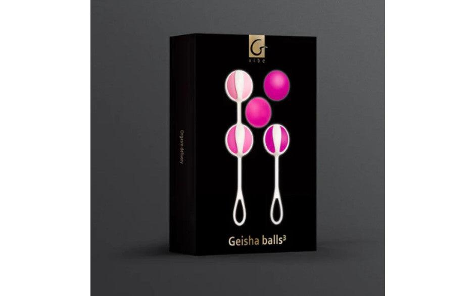 Geisha Balls 3 Sugar Pink - Adult Toys