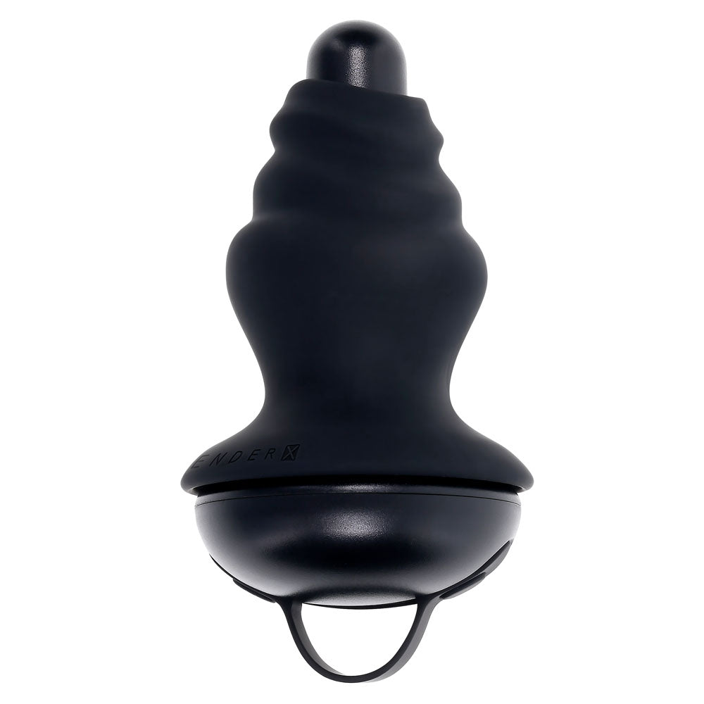 Gender X ECHO - Black 15.3 cm USB Rechargeable Butt Plug - ANAL TOYS