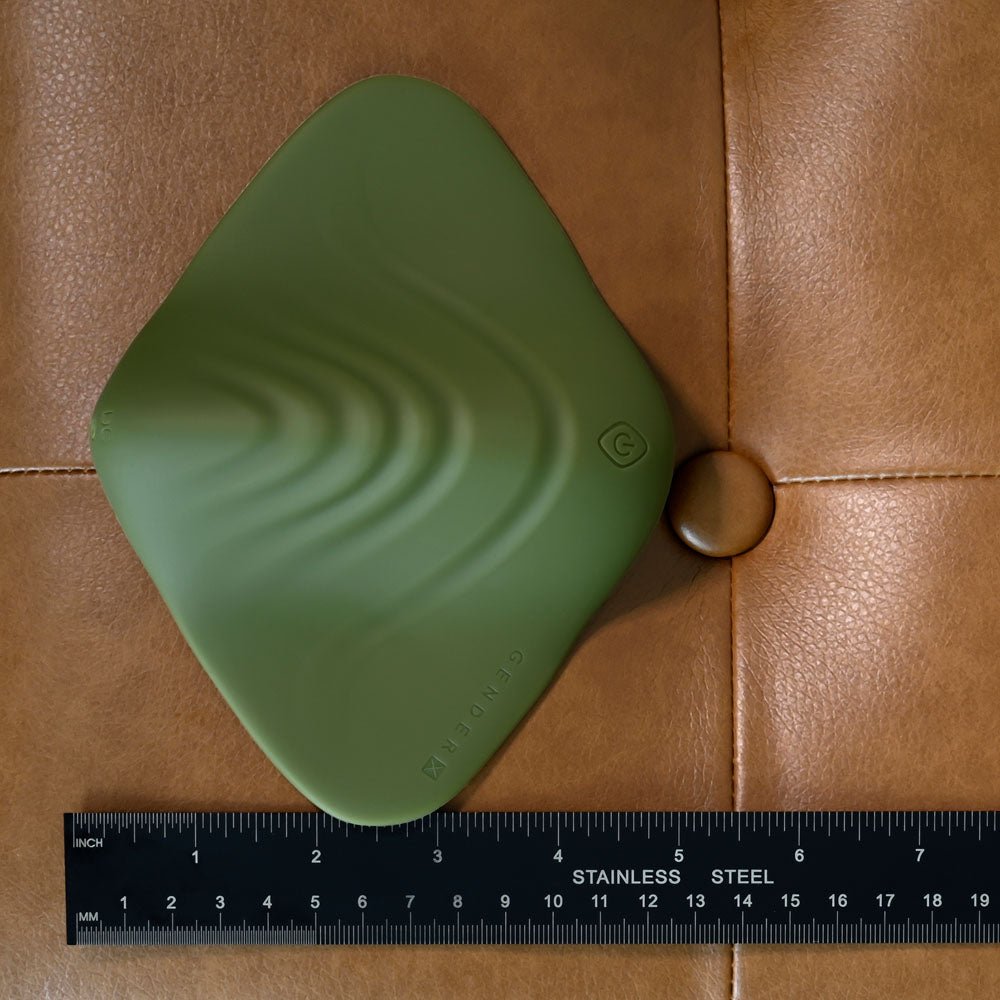 Gender X PLEASURE PAD - Green USB Rechargeable Grinding Pad - STIMULATORS