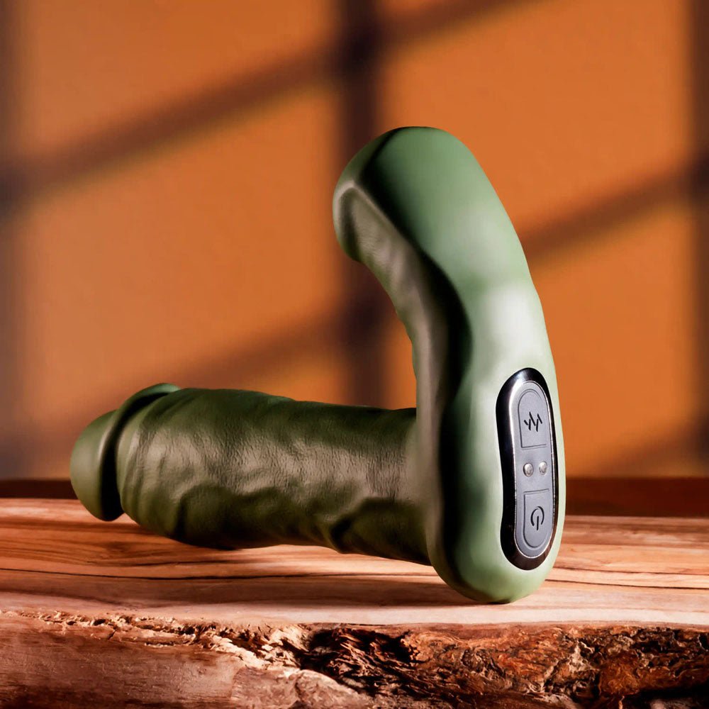 Gender X THE HUNK - 15.2 cm Thrusting Vibrator with Remote - VIBRATORS