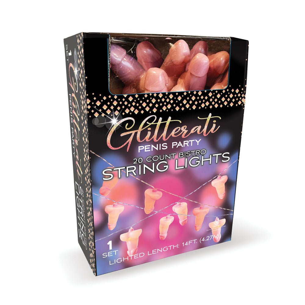 Glitterati - Penis Party String Lights - Novelties