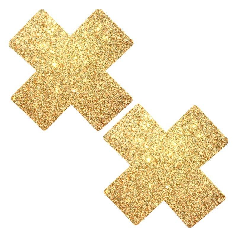 Golden Fairy Dust X Factor Pasties - Naughty by Nature Adult Store