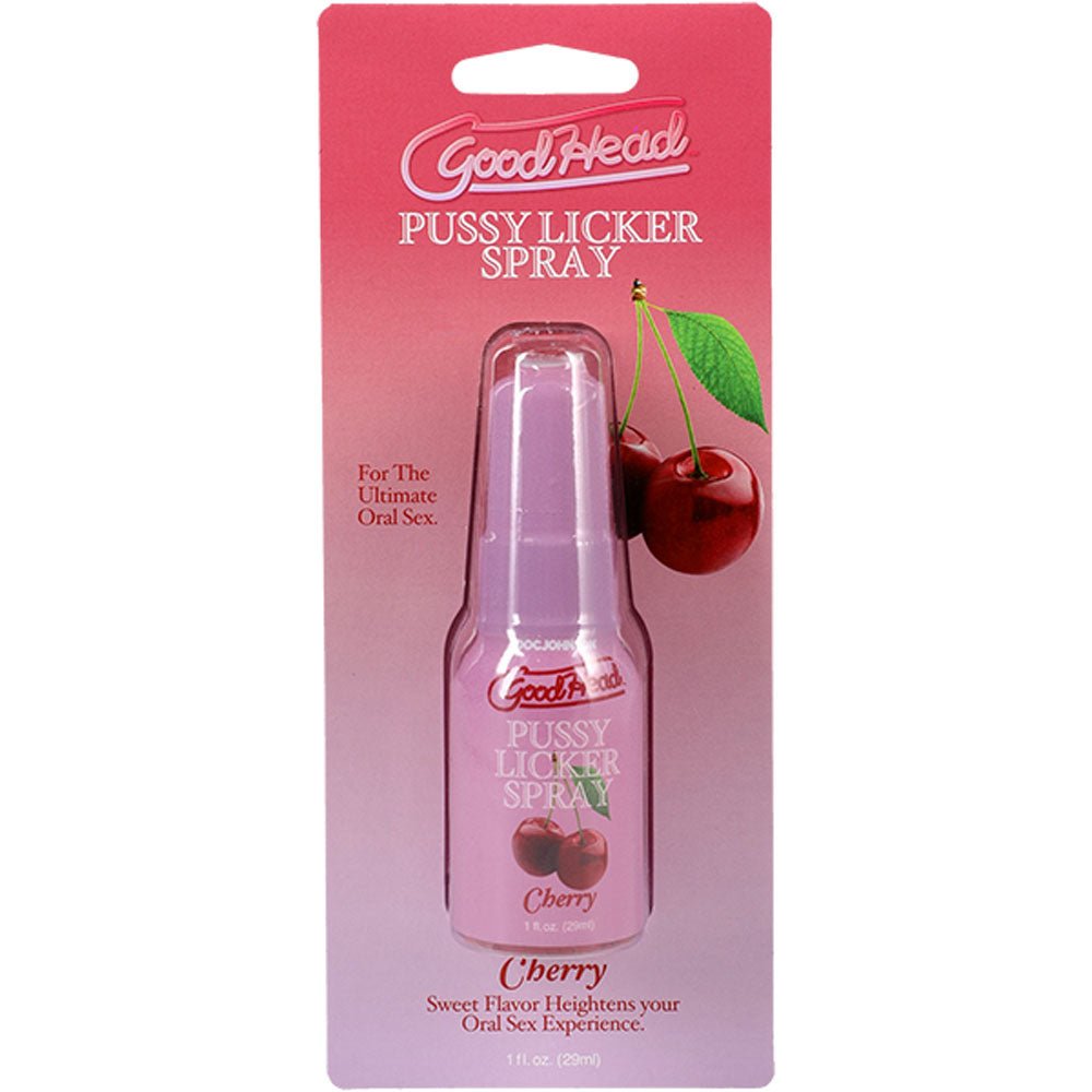 GoodHead Pussy Licker Spray - Cherry - LOTIONS & LUBES