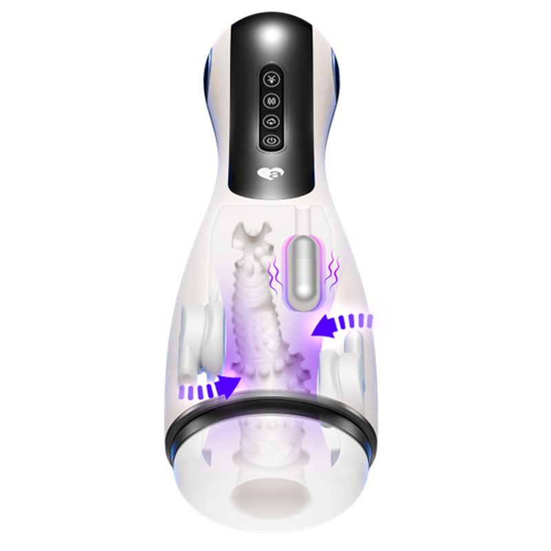 GoodNight Airbag Squeezing Sucking Vibrating Pleasure Masturbator - Adult Toys - Naughty by Nature Adult Store