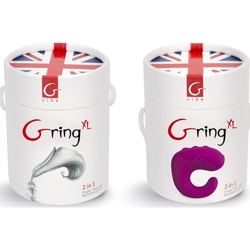 Gring XL Sweet Raspberry - Adult Toys