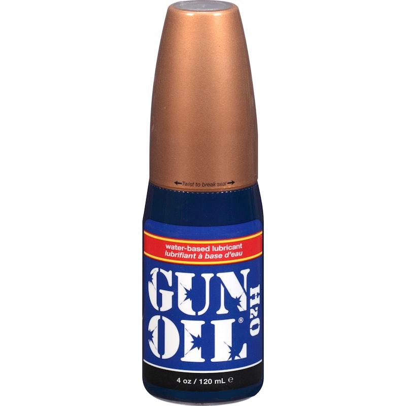 Gun Oil H2O 4oz/120ml Flip Top Bottle - Naughty by Nature Adult Store