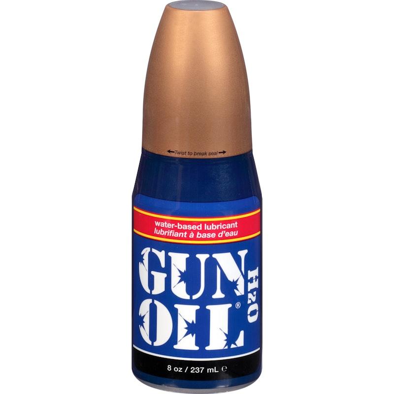Gun Oil H2O 8oz/240ml Flip Top Bottle - Naughty by Nature Adult Store
