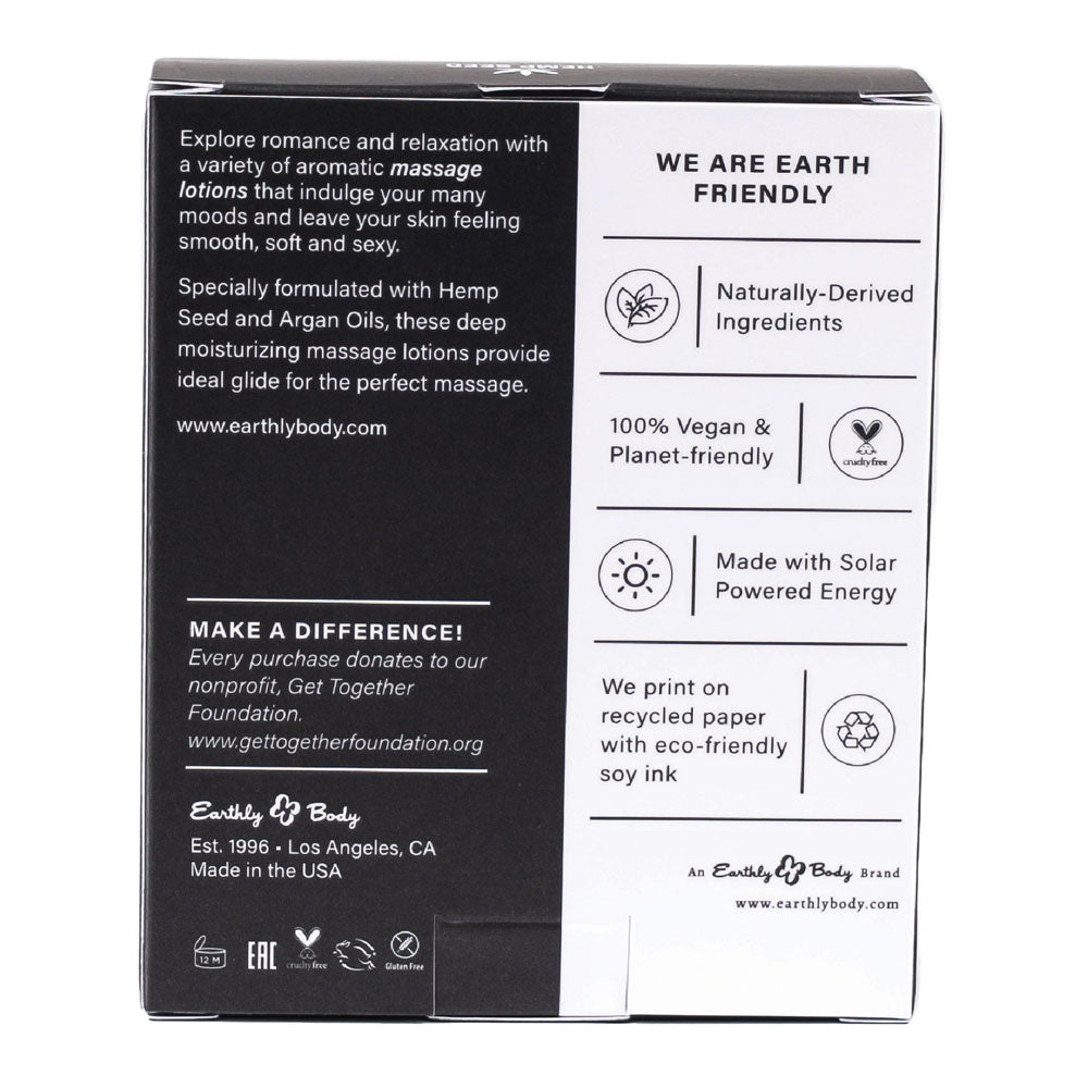 Hemp Seed Edible Massage A Trois - 3 Bottle Set - LOTIONS & LUBES - Naughty by Nature Adult Store