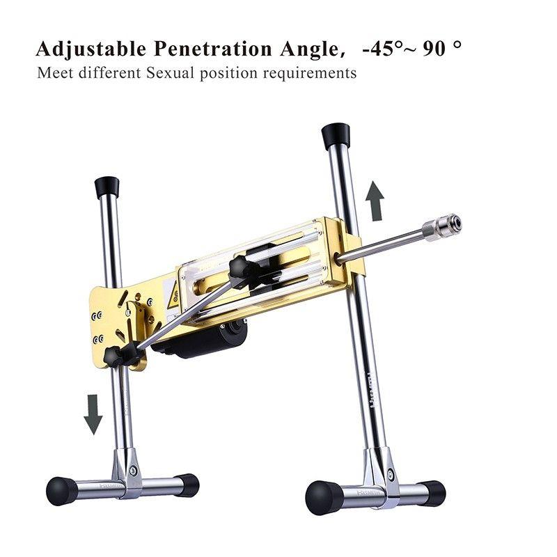 HiSmith - Gold Premium Sex Machine (Remote and App) - Sex Toys