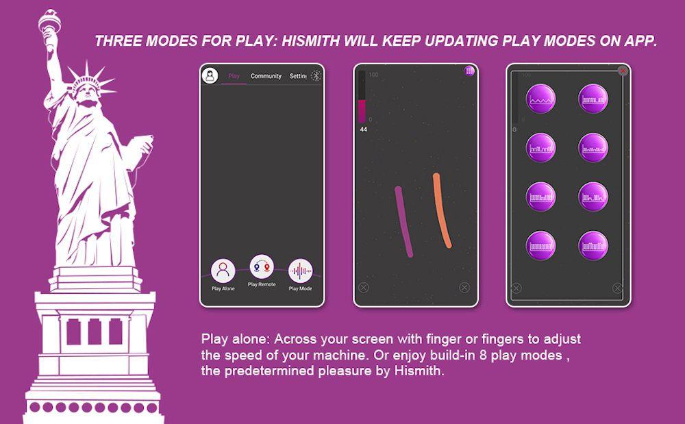 HiSmith - Gold Premium Sex Machine (Remote and App) - Sex Toys
