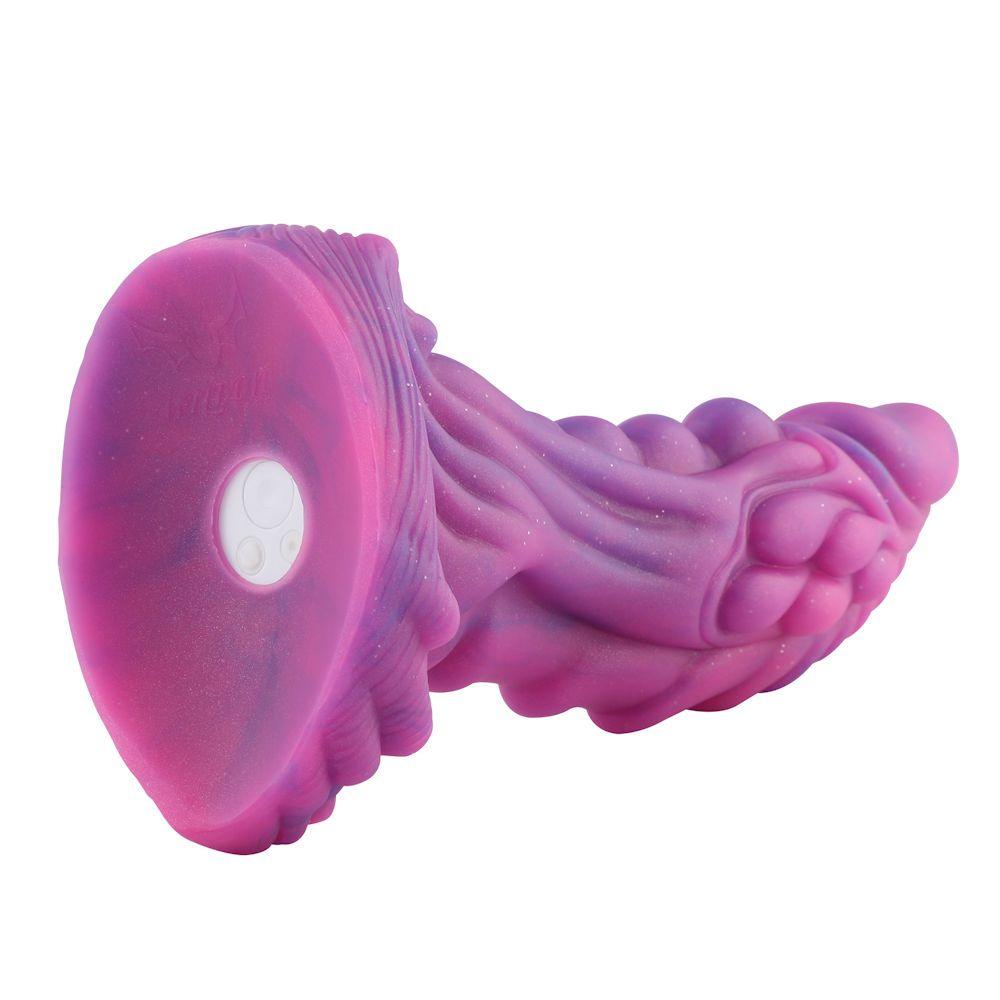 HiSmith Wildolo - 8.4" Silicone Vibrating Amor Dildo (Suction Remote and App) - Sex Toys