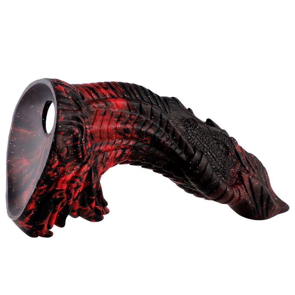 HiSmith Wildolo - 9.7" Silicone Vibrating Glow in the Dark Ceolia Dildo (Suction Remote and App) - DONGS